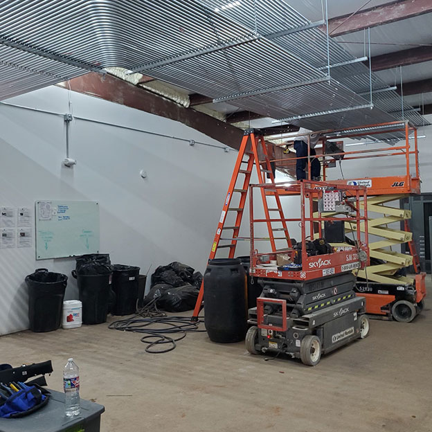 Arrow Electric staff working